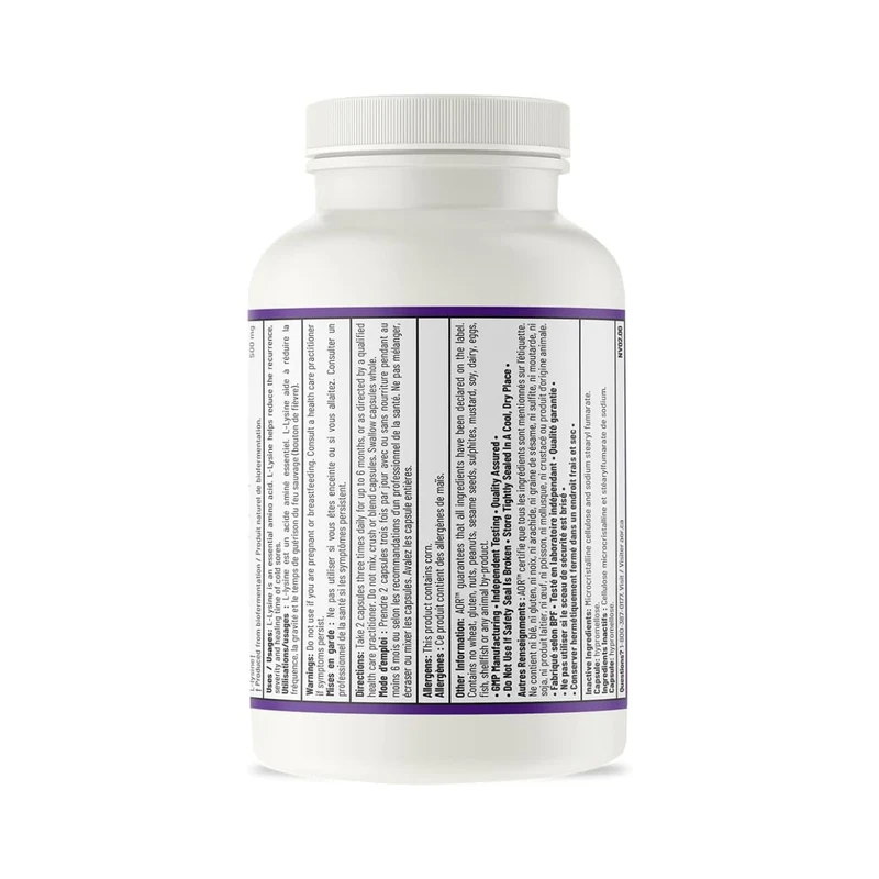 AOR - L-Lysine | 150 Capsules
