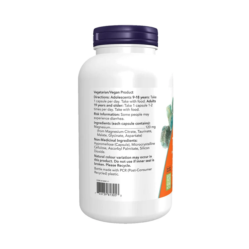 NOW - Magnesium Transporters | 180 Capsules