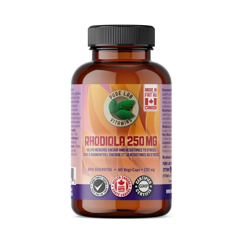 Pure Lab - Rhodiola 250mg | 60 Capsules