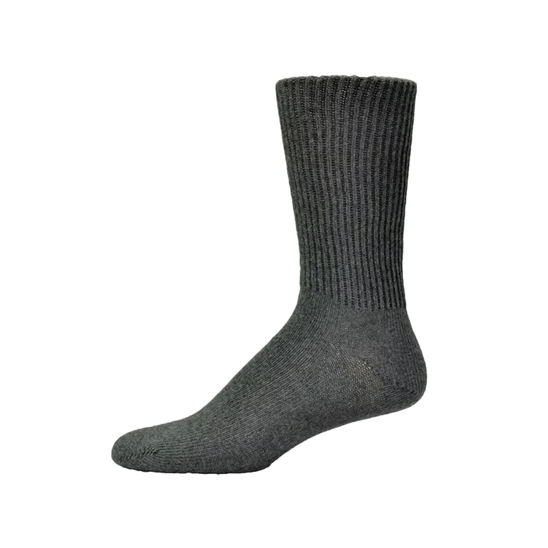 Simcan - Easy Comfort Diabetic Socks For Sensitive Feet - Charcoal - Large | 3 Pairs