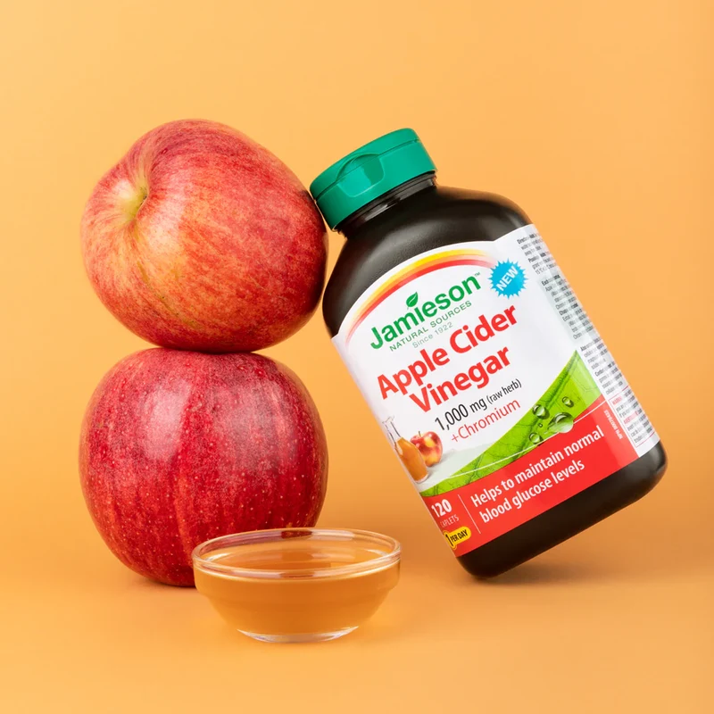 Jamieson - Apple Cider Vinegar Gummies, with Chromium | 60 Gummies