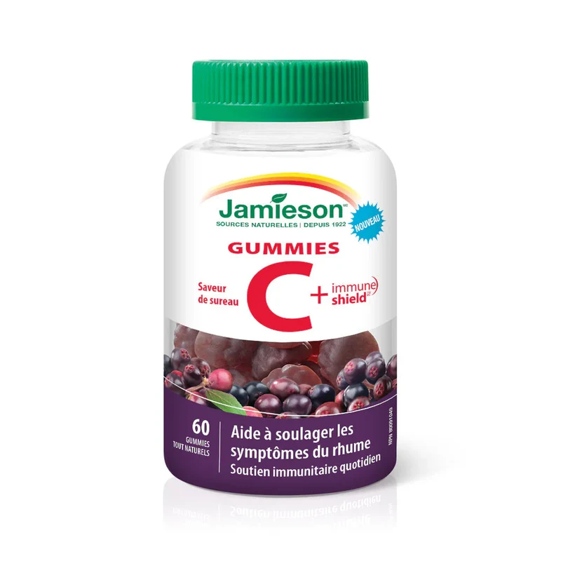 Jamieson - Vitamin C + Immune Shield | 60 Gummies