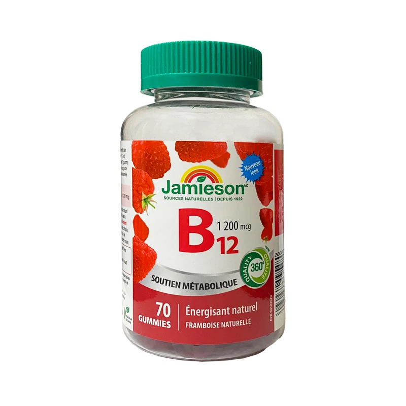 Jamieson - Vitamins B12 1200 mcg | 70 Gummies