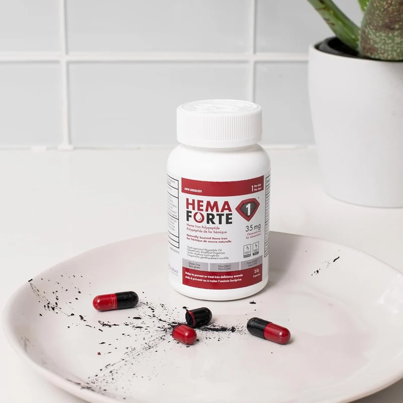 Hema Forte - Iron Polypeptide 35 mg | 30 Capsules