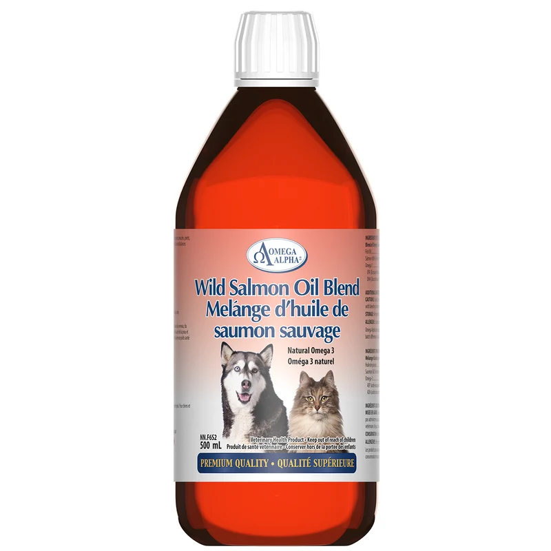 Omega Alpha - Wild Salmon Oil Blend | 500 mL