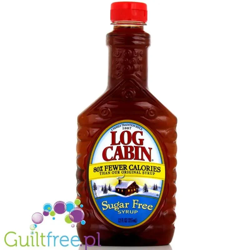 Log Cabin syrop klonowy bez cukru i tłuszczu, 20kcal