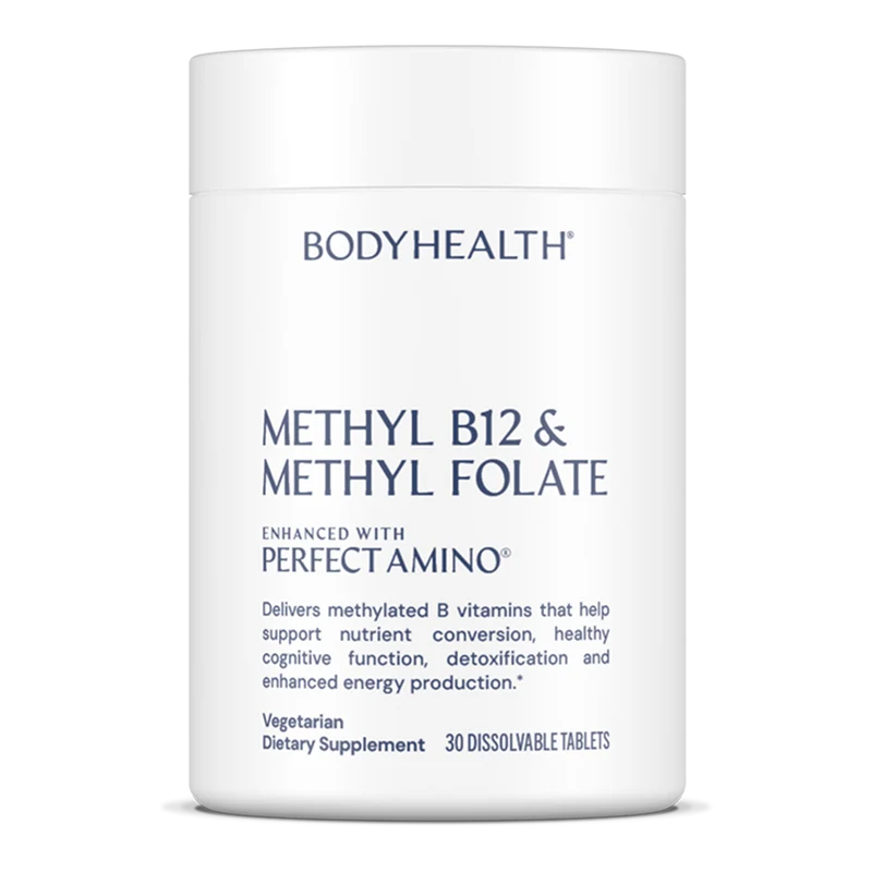 BodyHealth Methyl B12 & Methyl Folate with PerfectAmino