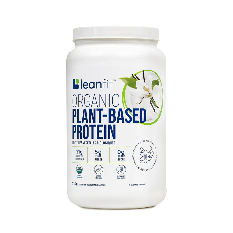 LeanFit - Organic Plant Protein, Vanilla | 715 g