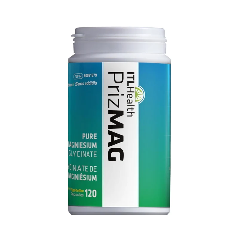 ITL Health - PrizMAG Magnesium Bisglycinate | 120 Capsules