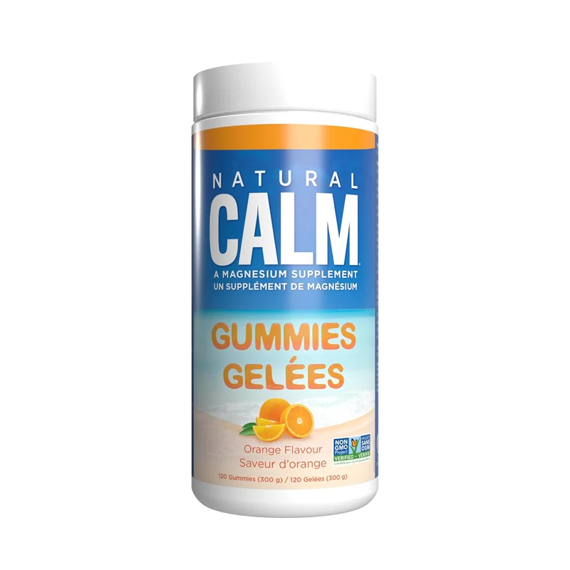 Natural Calm - Orange Gummies | 120 Gummies
