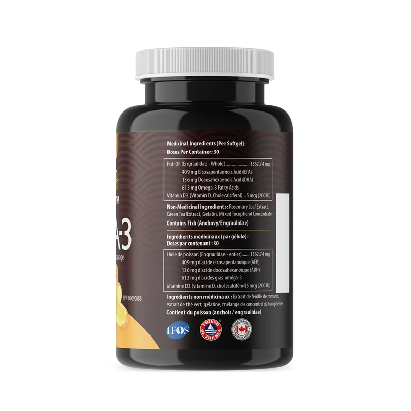 AquaOmega - Daily Maintenance 3x | 240 Softgels