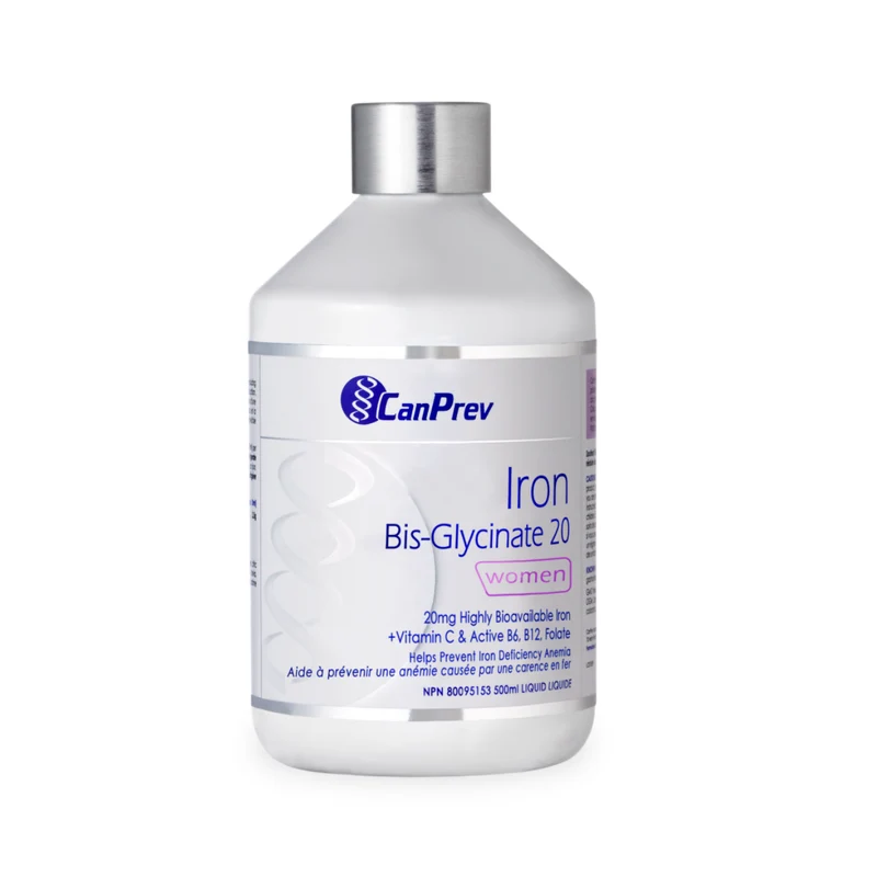 CanPrev - Iron Bis-Glycinate 20 Liquid | 500 mL
