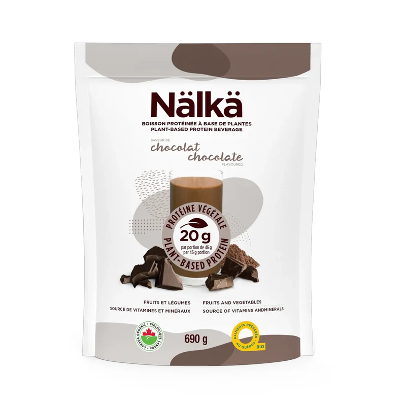 Nälkä - Plant-Based Protein Beverage, Chocolate | 690 g