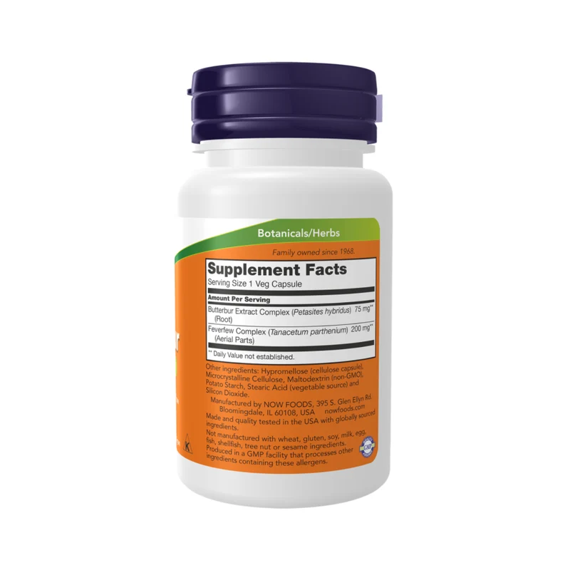 NOW - Butterbur 75 mg | 60 Capsules