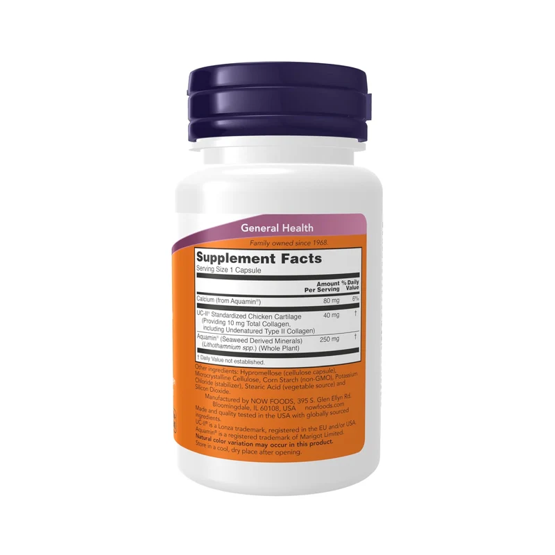 NOW - UC-II Undenatured Collagen 40 mg | 60 Capsules