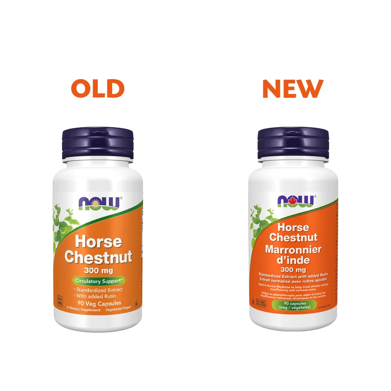 NOW - Horse Chestnut 300 mg | 90 Veg Capsules