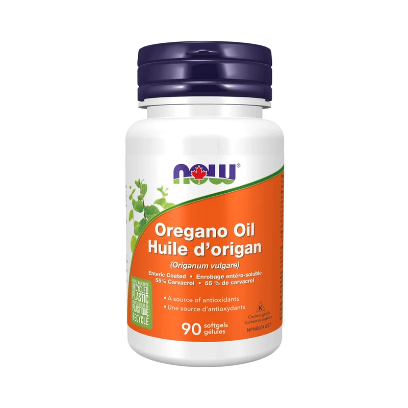 NOW - Enteric Coated Oregano Oil | 90 Softgels