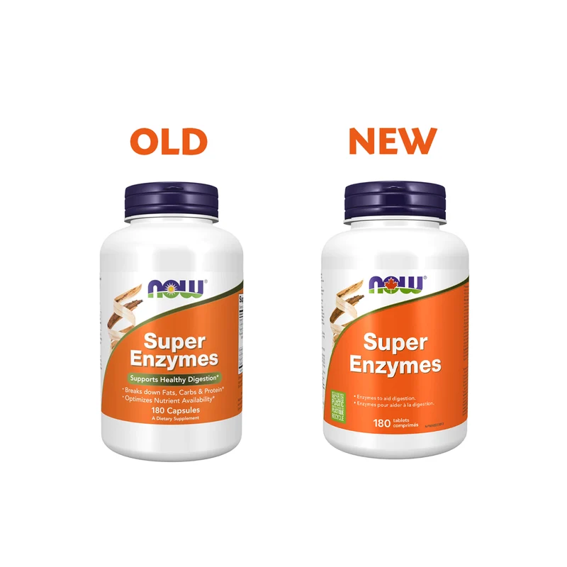 NOW - Super Enzymes | 180 Tablets