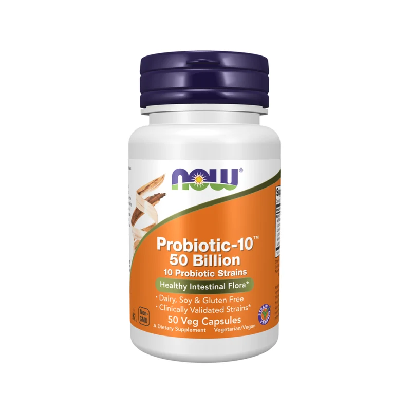NOW - Probiotic-10 50B | 50 Capsules
