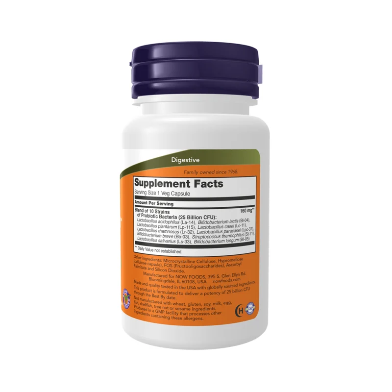 NOW - Probiotic-10 25B | 50 Capsules
