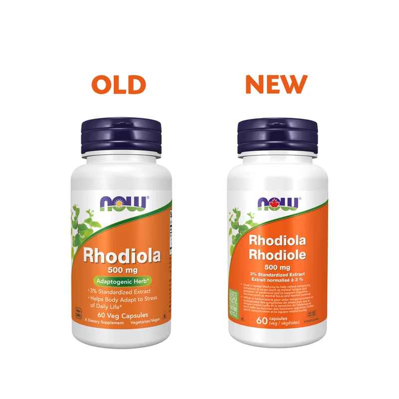 NOW - Rhodiola 500 mg | 60 Capsules
