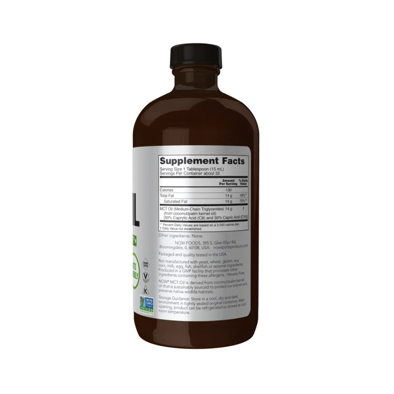 NOW - Pure MCT Oil | 473 mL
