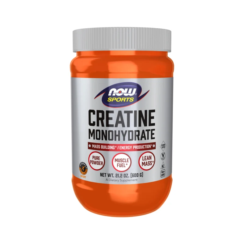 NOW - Pure Creatine Monohydrate Pure Powder | 600 g