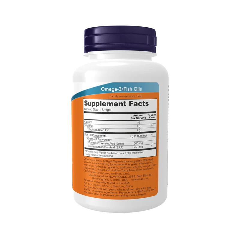 NOW - DHA-500 1000 mg | 90 Softgels