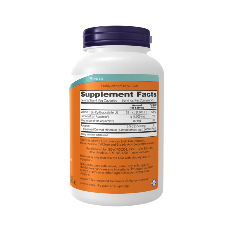 NOW - Red Mineral Algae | 180 Capsules