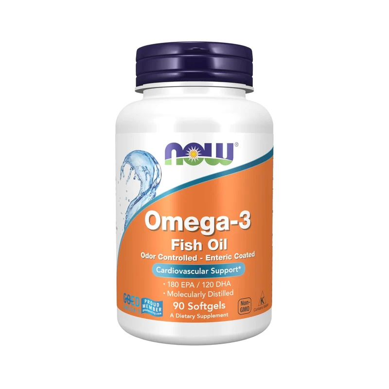 NOW - Omega-3 Mini 500 mg | 90 Softgels