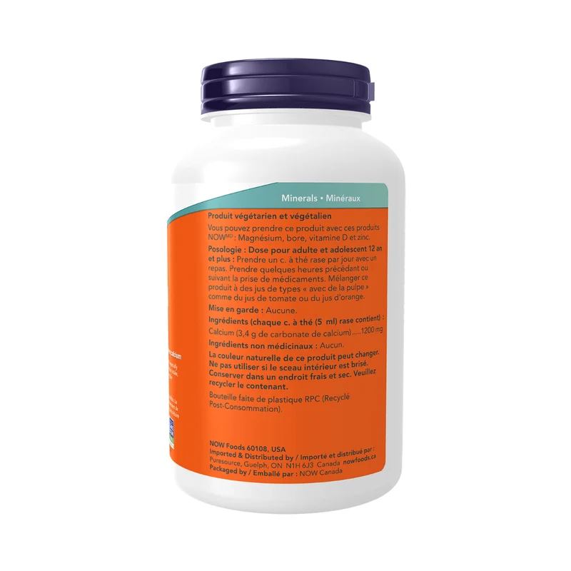 NOW - Calcium Carbonate Powder | 340 g