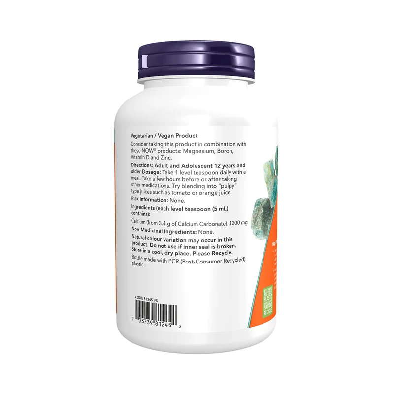 NOW - Calcium Carbonate Powder | 340 g