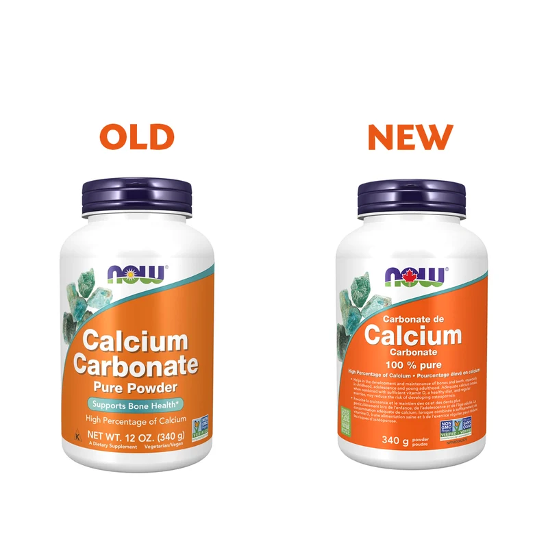 NOW - Calcium Carbonate Powder | 340 g
