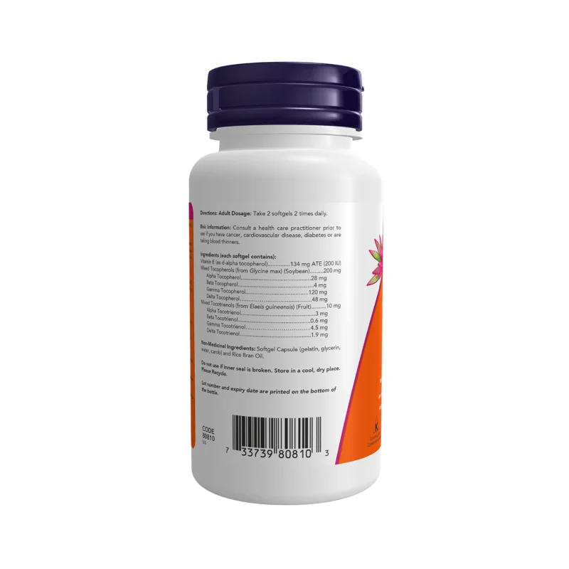 NOW - Gamma E Complex | 60 Softgels