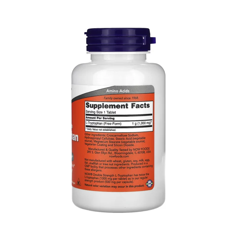 NOW - L-Tryptophan 220 mg | 60 Capsules