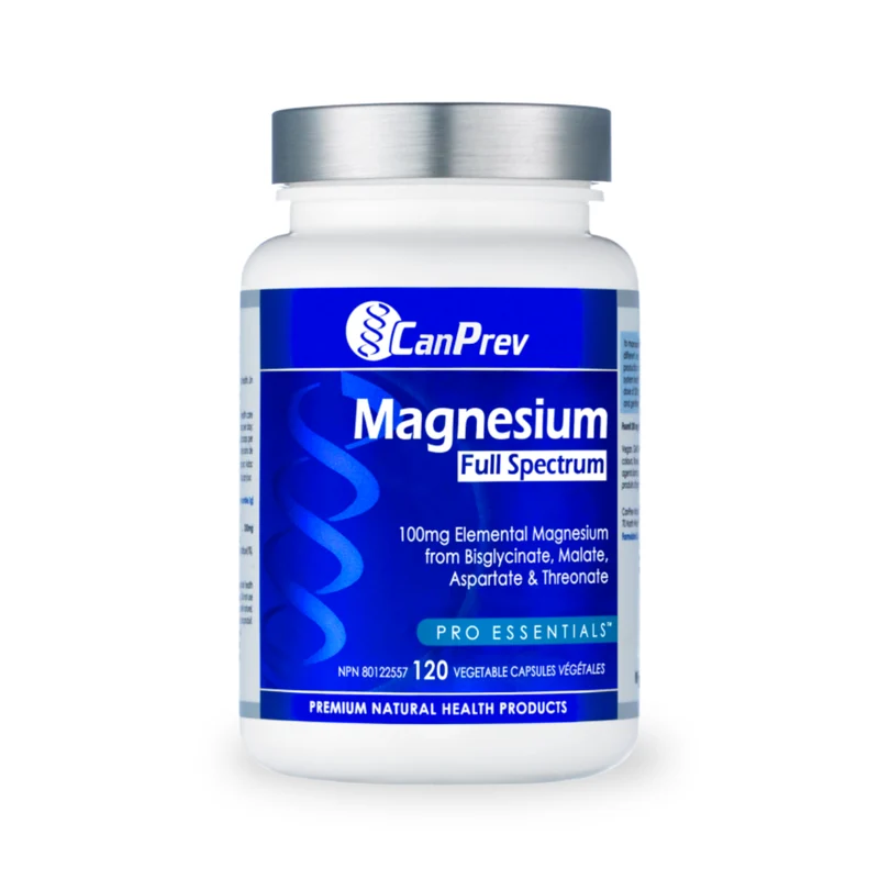CanPrev - Magnesium Full Spectrum | 120 Capsules