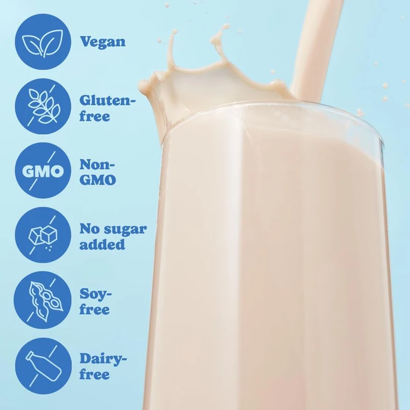 goodprotein - All-In-One Shake Plant-Based Superfood Blend, Vanilla Milkshake | 880 g