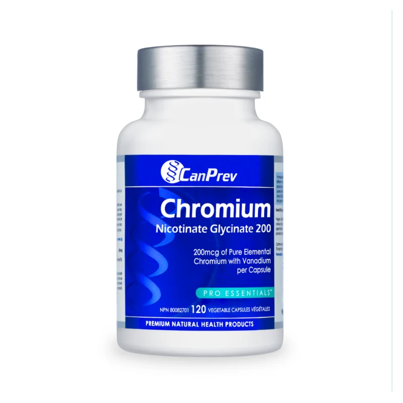 CanPrev - Chromium Nicotinate Glycinate 200 | 120 Capsules