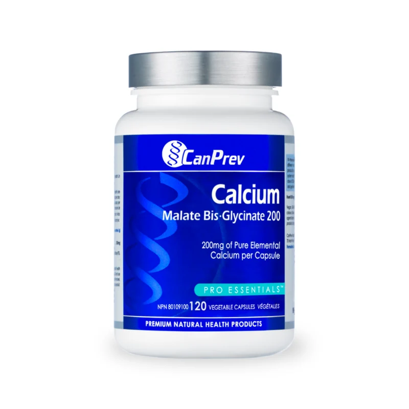 CanPrev - Calcium Malate Bis-Glycinate | 120 Capsules