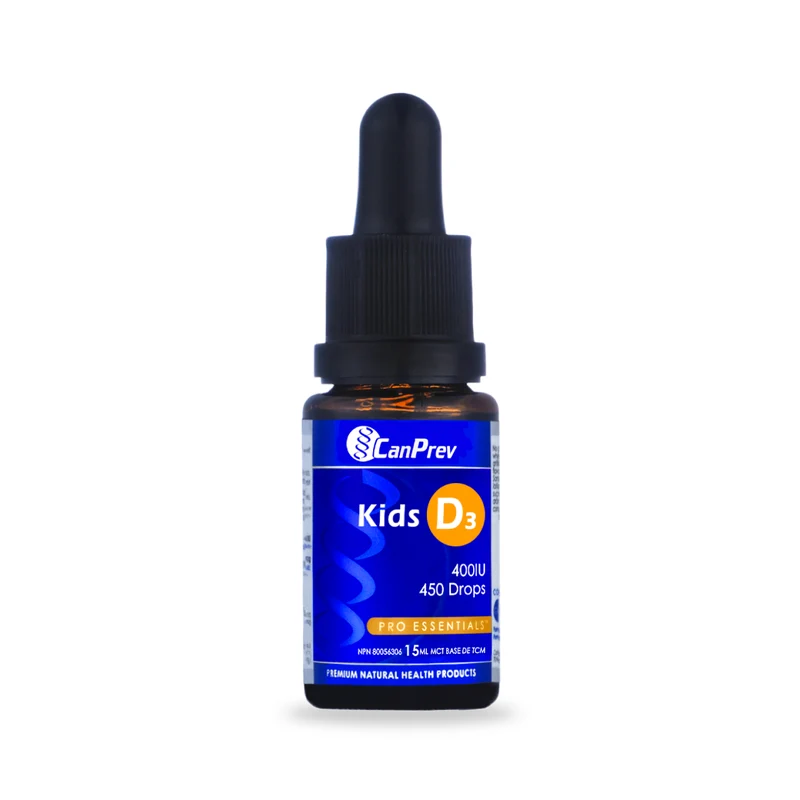 CanPrev - D3 Drops Kids 400IU | 15 mL