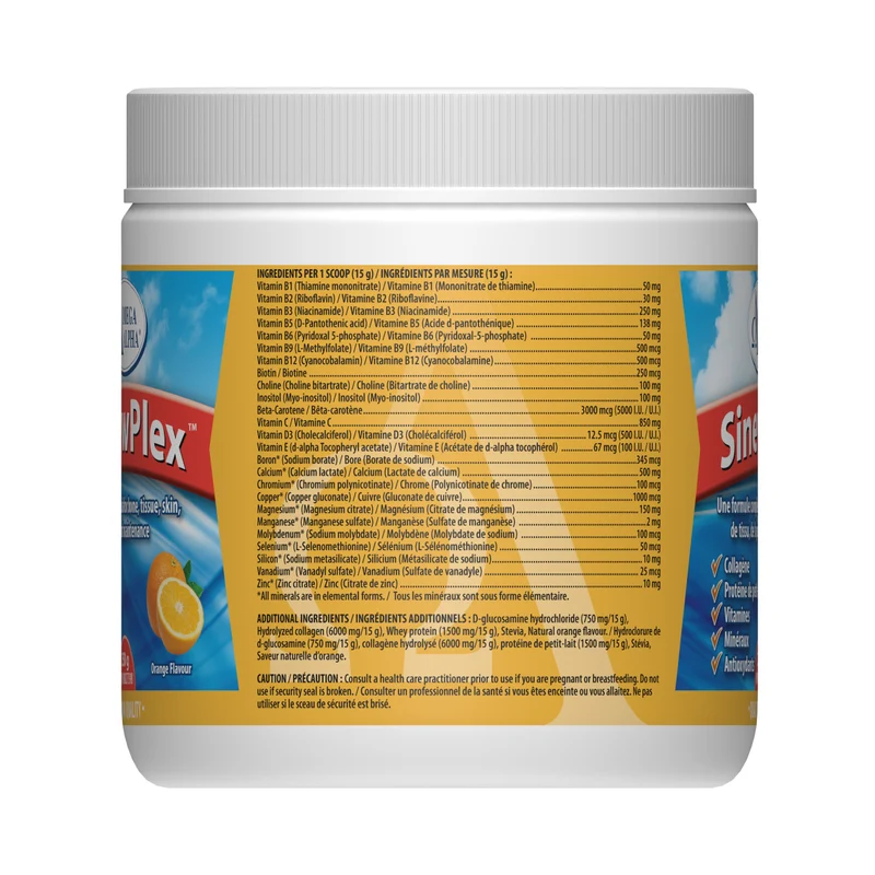 Omega Alpha - SinewPlex Orange Flav | 250 g