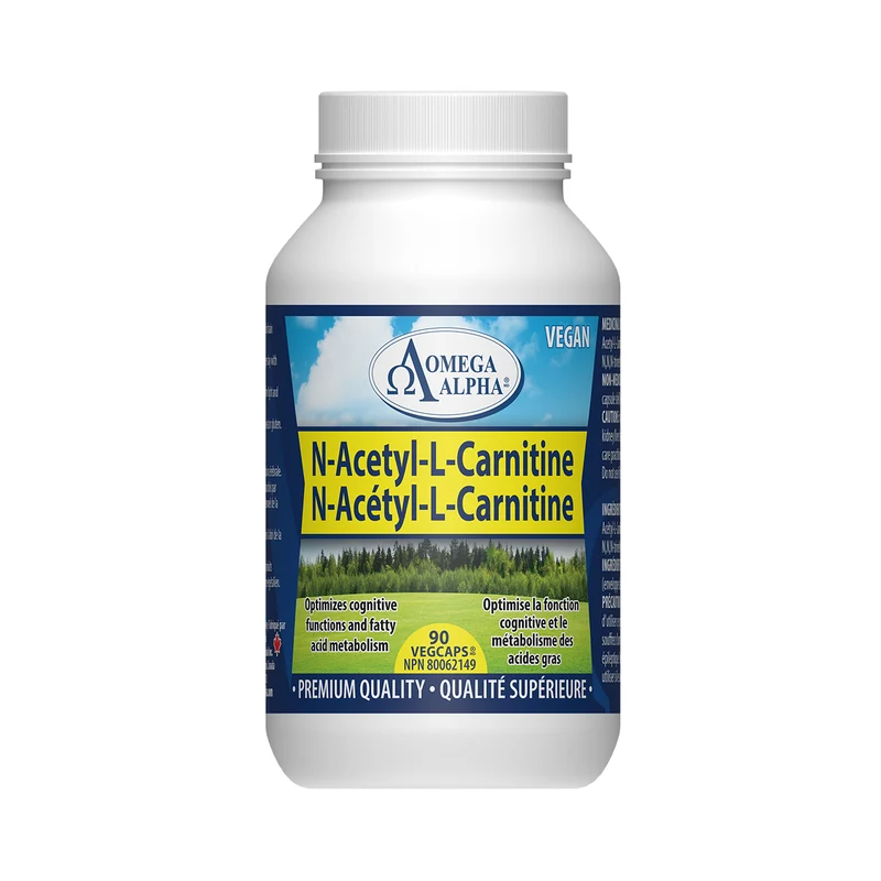 Omega Alpha - N-Acetyl-L-Carnitine | 90 vcap