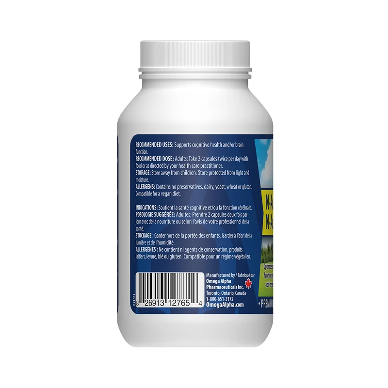 Omega Alpha - N-Acetyl-L-Carnitine | 90 vcap