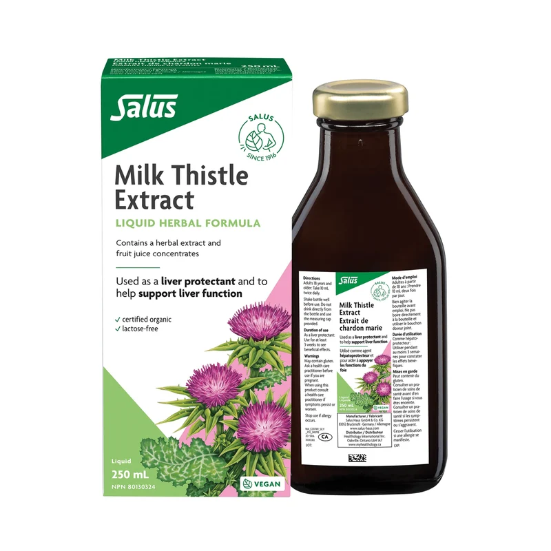 Salus - Milk Thistle Extract, Liquid Herbal Formula | 250 mL