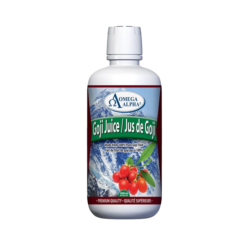 Omega Alpha - Goji Juice 100% Pure Natural Flav | 1 L
