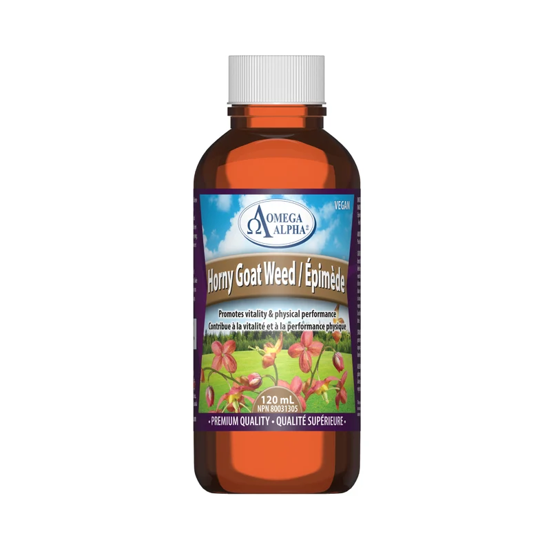 Omega Alpha - Horny Goat Weed Natural Flavor | 120 mL