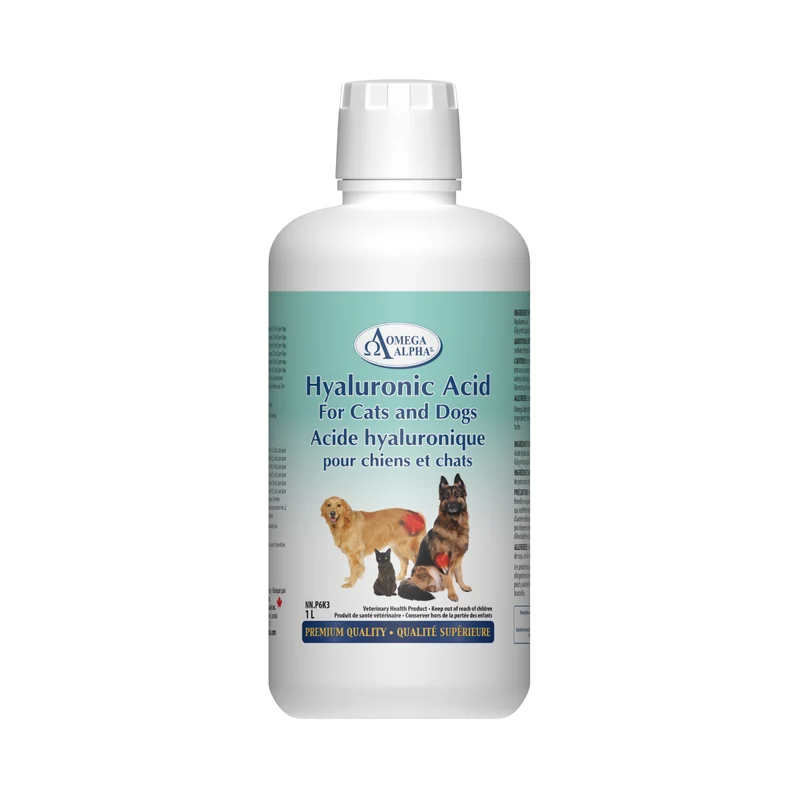Omega Alpha - Hyaluronic Acid For Cats and Dogs | 1 L