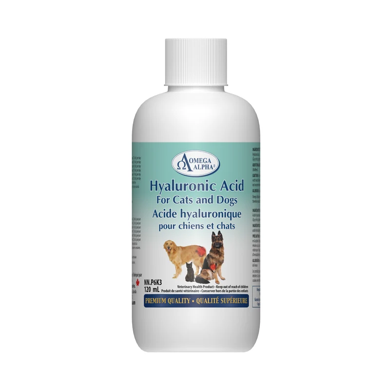 Omega Alpha - Hyaluronic Acid for Cats and Dogs | 120 mL
