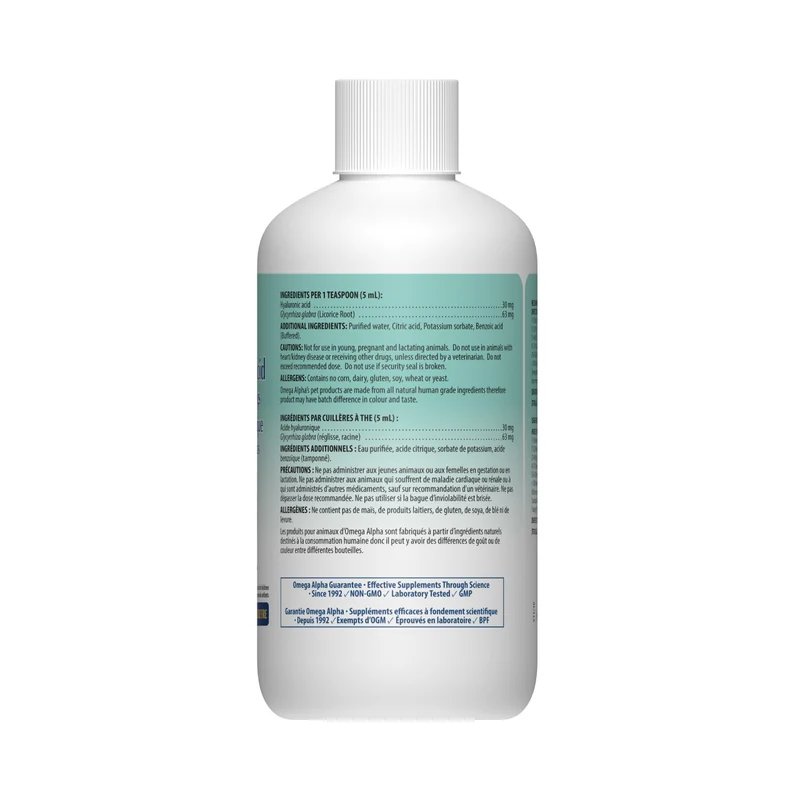 Omega Alpha - Hyaluronic Acid For Cats and Dogs | 250 mL