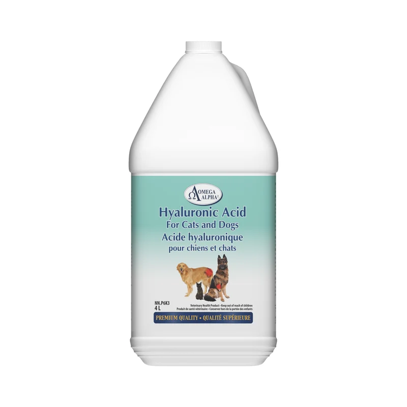 Omega Alpha - Hyaluronic Acid For Cats and Dogs | 4 L